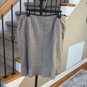 Valerie Stevens Elegant brown A-Line Skirt